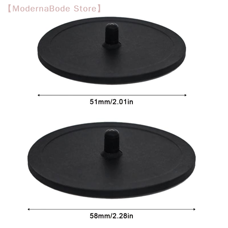 Blind Filter Disc - เครื่องมือล้างกรองกาแฟแบบซิลิโคน ขนาด 51/58 มม. แผ่นกรองแบบ Blind