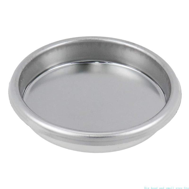 Blind Filter Disc - สแตนเลส Backflush แผ่นเครื่องชงกาแฟเอสเปรสโซตาบอดกรอง 51 มม./58 มม.วัสดุสแตนเลสสําหรับกาแฟ