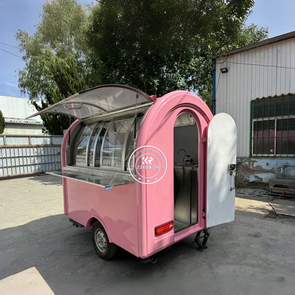 Coffee Equipment Stores - สัมปทานรถบรรทุกอาหารรถพ่วงไอศกรีม Kiosk อุปกรณ์ครบครันกาแฟร้านขนมร้าน Bbq ร้านอาหารครัวมือถือรถบรรทุกอาหาร
