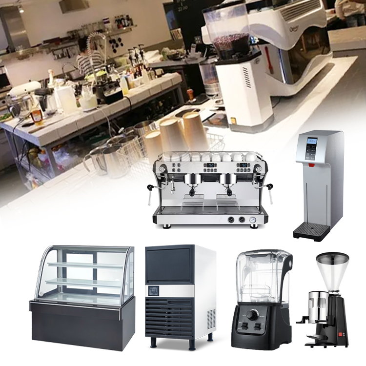 Coffee Equipment Stores - โซลูชันร้านกาแฟเชิงพาณิชย์ร้านกาแฟออกแบบโครงการชุดอุปกรณ์กาแฟ
