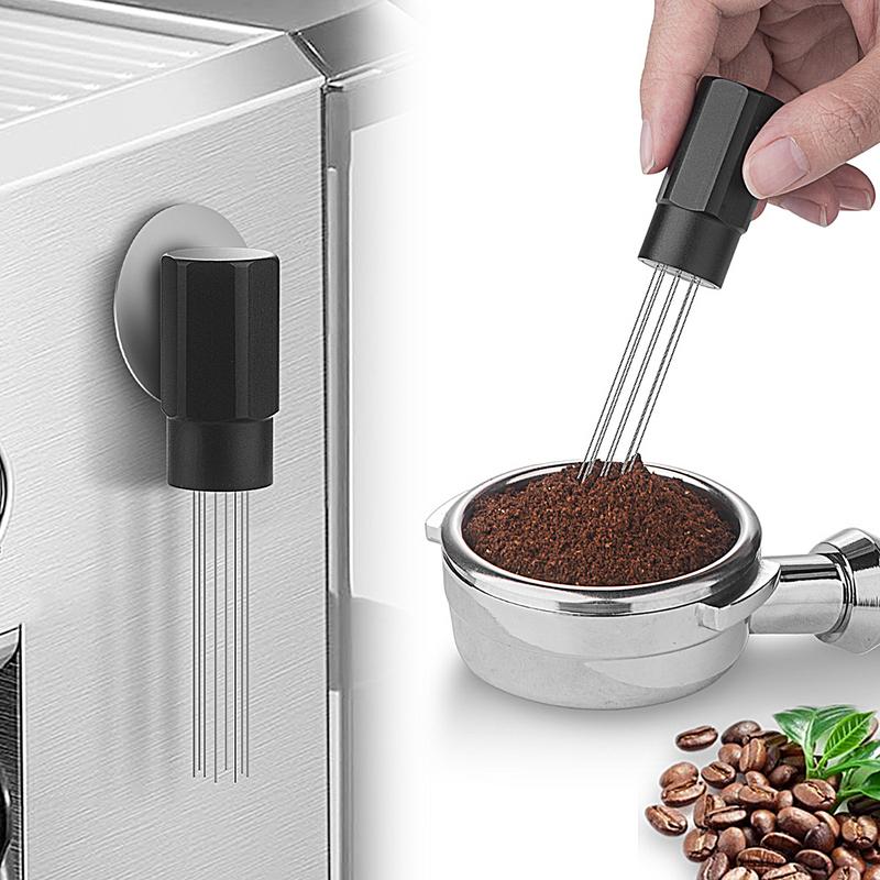 Coffee Equipment Wholesale - จําหน่ายเข็มเอสเปรสโซ เครื่องมือจําหน่ายกาแฟเอสเปรสโซ เครื่องมือคนเอสเปรสโซที่มีความแม่นยําพร้อมแม่เหล็กสําหรับเครื่องชงกาแฟ