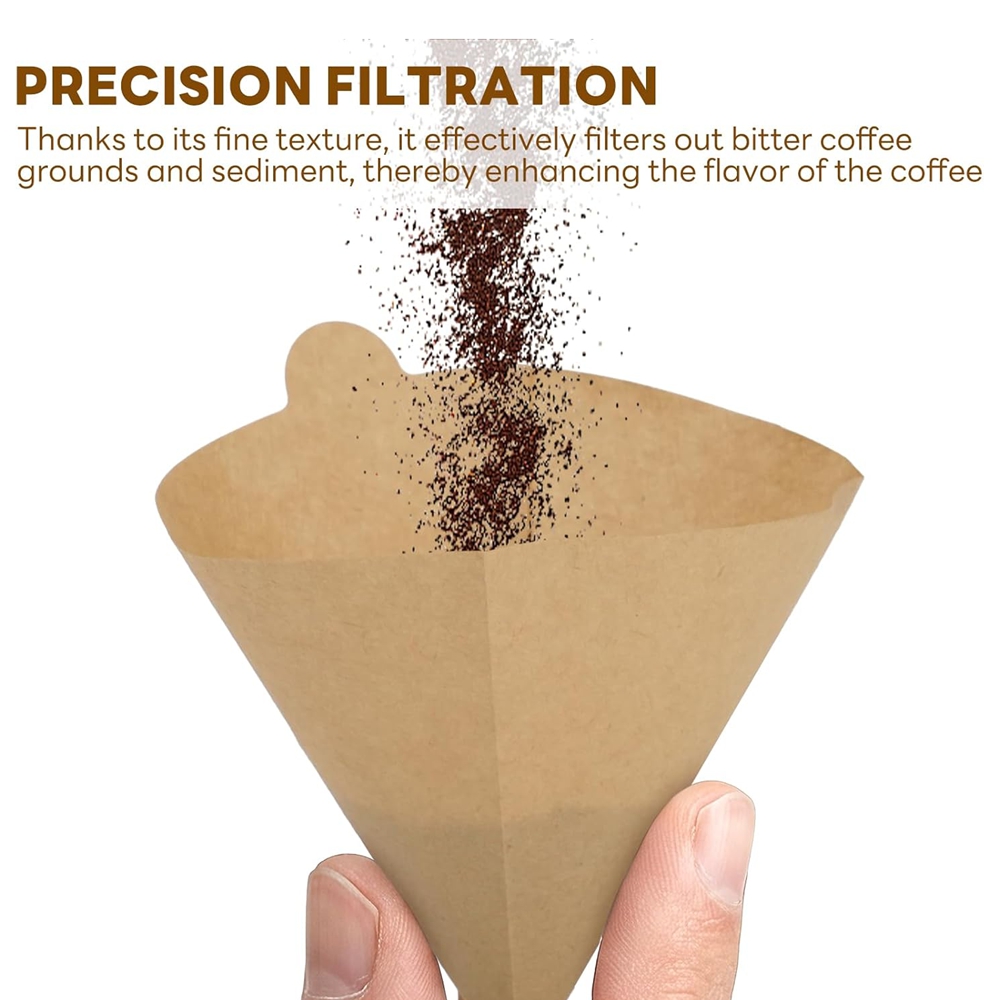 กรองกาแฟแบบกรวย 200 ชิ้น # กระ - Coffee Equipment Espresso บทวิจารณ์และราคา