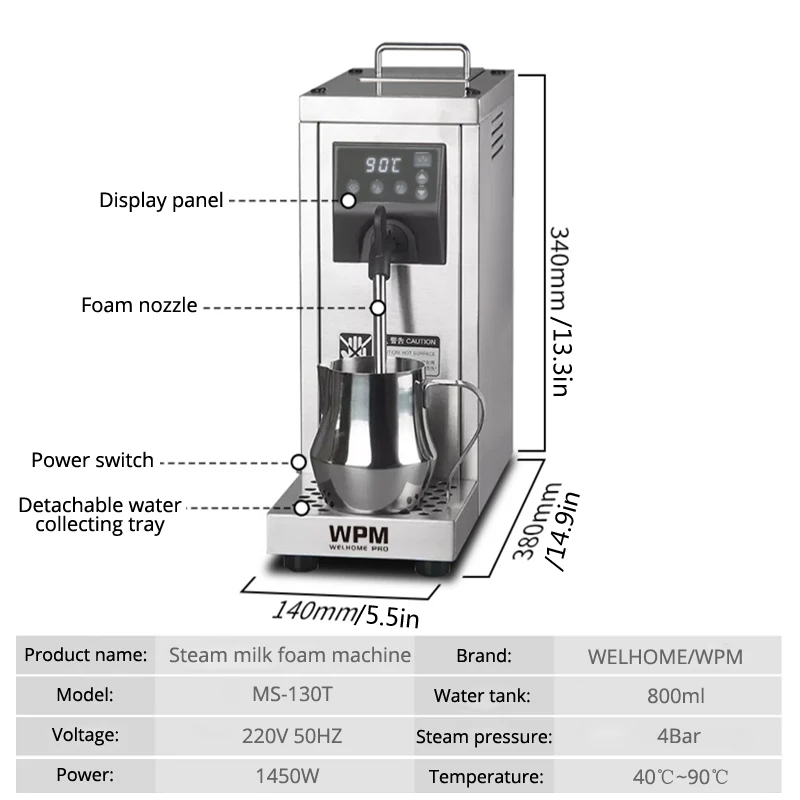 เครื่องต้มน้ำ เครื่องทำฟองนม เ - Coffee Shop Equipment บทวิจารณ์และราคา