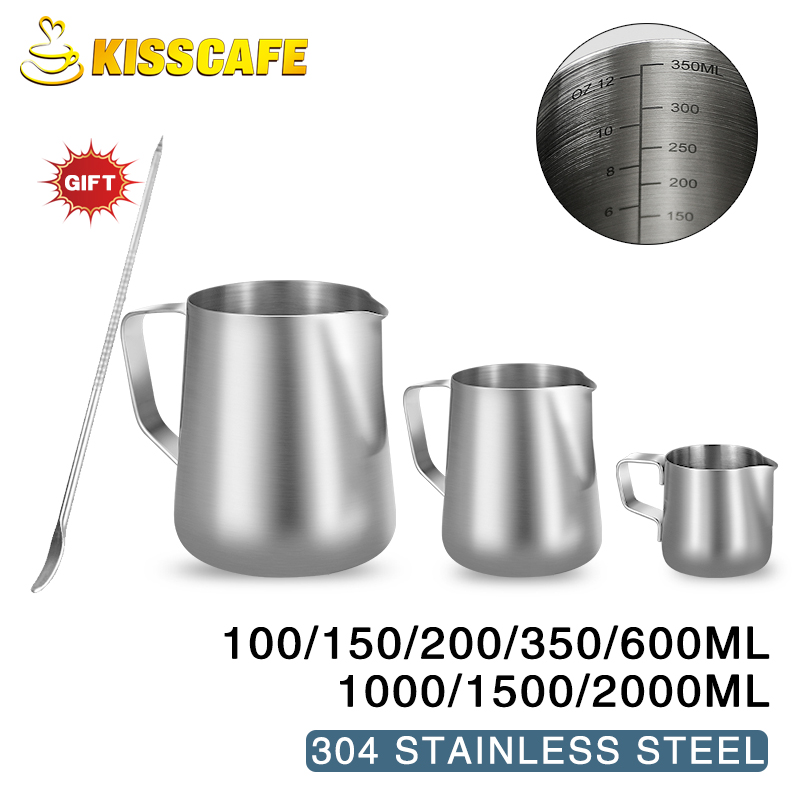 เหยือกตีฟองนมภาชนะสแตนเลส 100M - Coffee Equipment Wholesale บทวิจารณ์และราคา