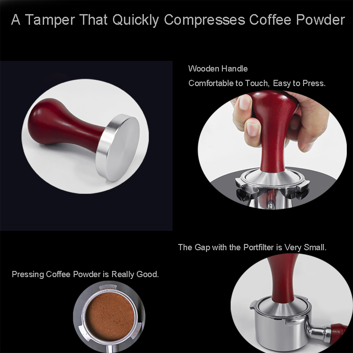 แทมปเปิ้ลขนาด51มม. 53มม. 58มม. - Coffee Shop Equipment บทวิจารณ์และราคา